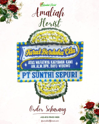 Papan Bunga Duka di Julok