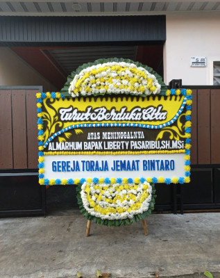 Papan Bunga Duka di Julok