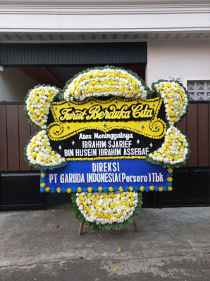 Papan Bunga Duka di Julok