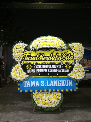 Papan Bunga Duka di Julok